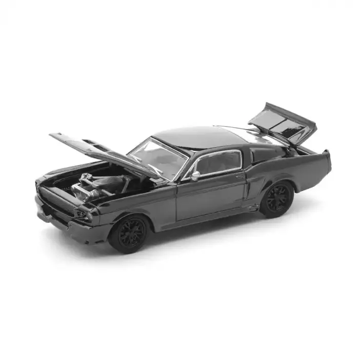 Pop Race Shelby Mustang GT500 Dark Chrome - PRDC004