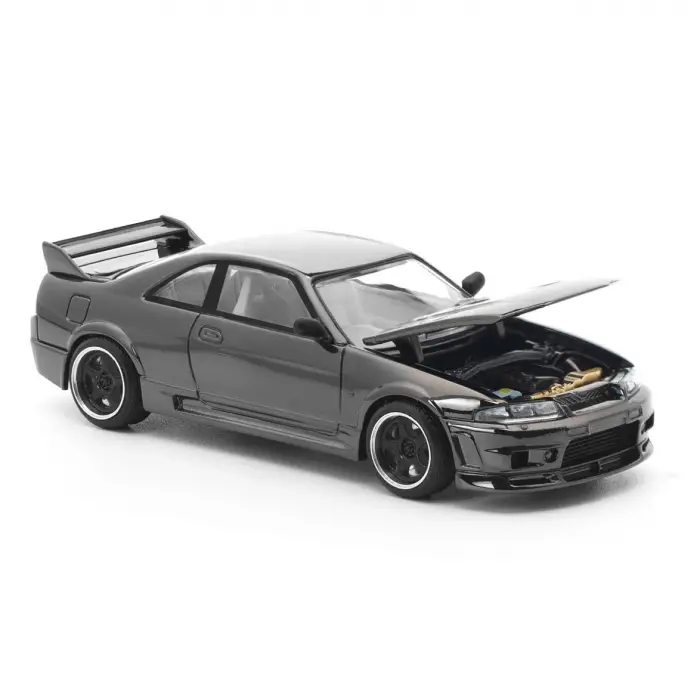 Pop Race Skyline R33 GT-R Dark Chrome - PRDC003