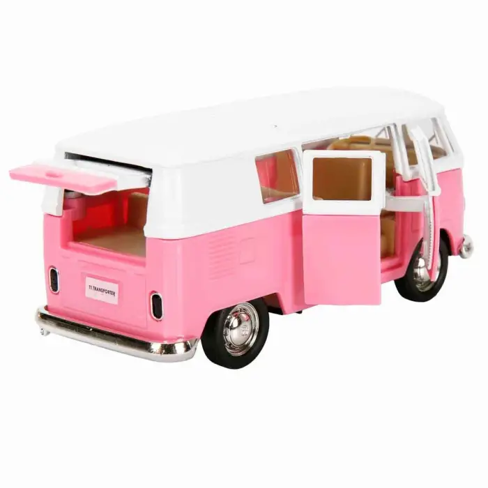 RMZ City Pembe Serisi Die Cast Model Araba 1:32 - Volkswagen T1 Transporter
