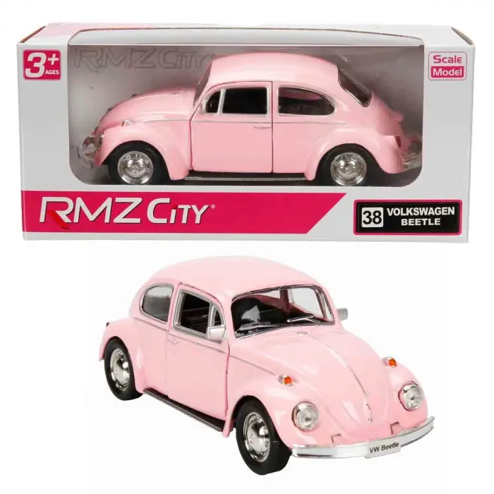 RMZ City Pembe Serisi Die Cast Model Araba 1:32 - Volkswagen Beetle