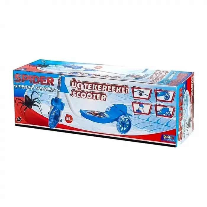 Runner Scooter Örümcek Adam Temalı - BRN-2361