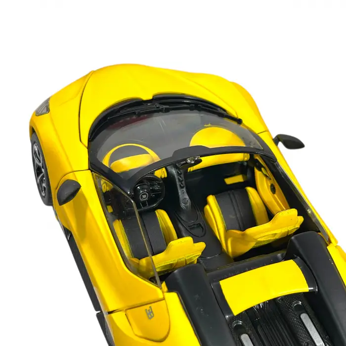 RW 1:24 Bugatti Mistral Diecast Model Araba Sarı - RW8524