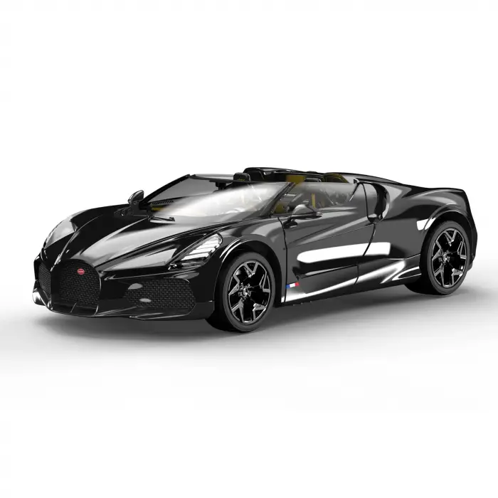 RW 1:24 Bugatti Mistral Diecast Model Araba Sarı - RW8524