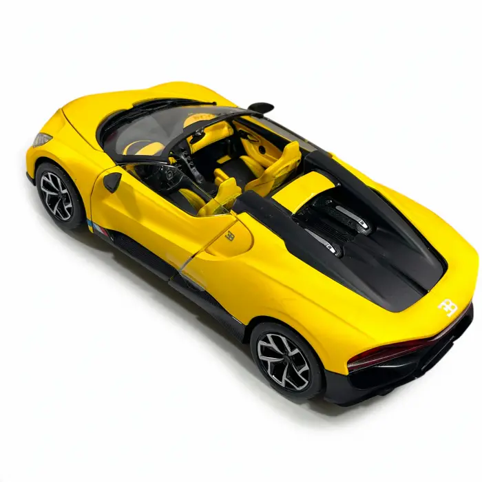 RW 1:24 Bugatti Mistral Diecast Model Araba Sarı - RW8524