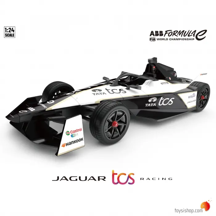 RW 1:24 ABB Formule E - Jaguar TCS Racing Diecast Model Araba - RW7624