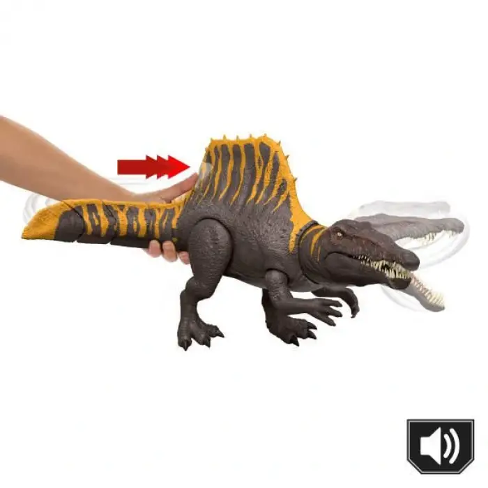 Mattel Sesli Jurassic World Spinosaurus Figürü, JGB56