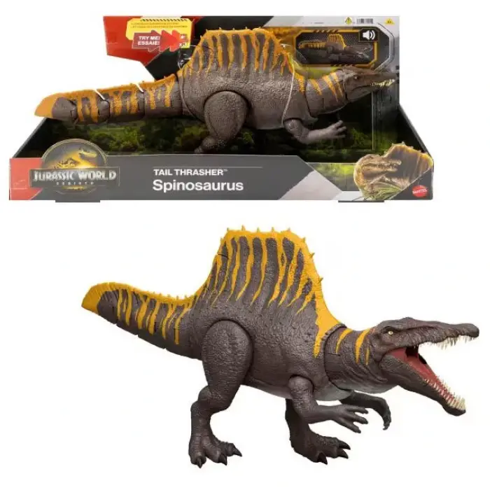 Mattel Sesli Jurassic World Spinosaurus Figürü, JGB56