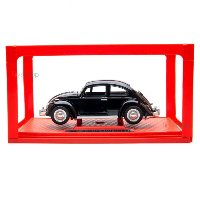 1:18 Volkswagen Bettle Diecast Model Araba Siyah - SR-1812