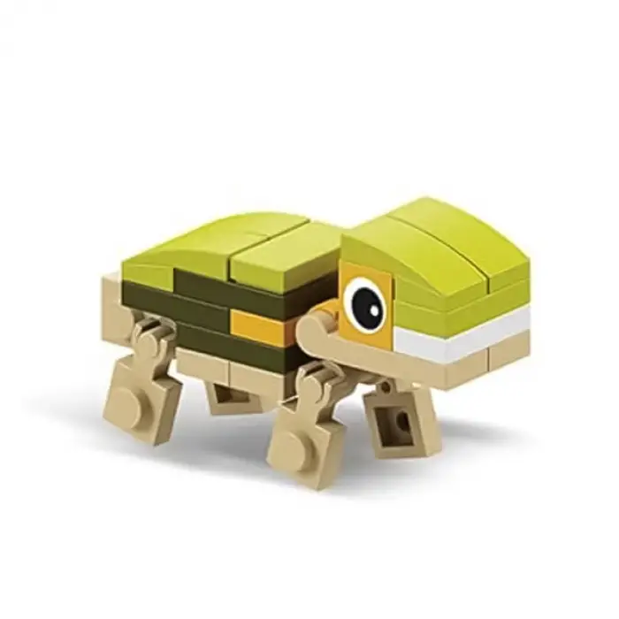 Bricks - Hayvan Krallığı Testudo (Kaplumbağa) Blok Oyuncak SM206B-02