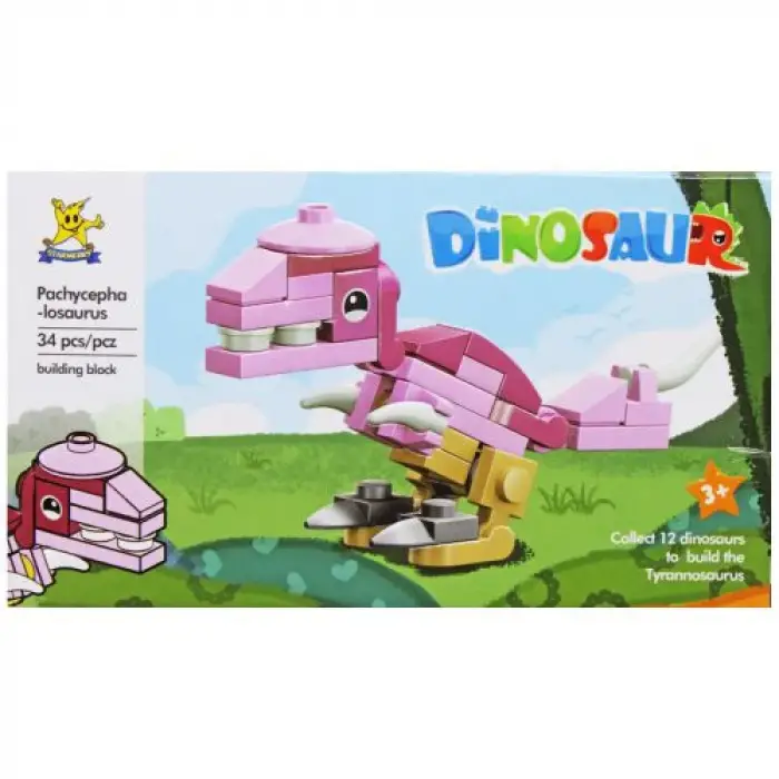 Bricks - Pachycepha-lasaurus Blok Oyuncak SM195B - 05