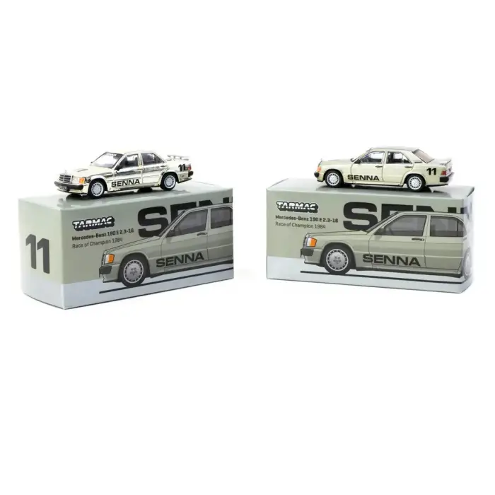 Tarmac Works 1/64 Mercedes-Benz 190 E 2.3-16 Race of Champion 1984 #11 - GLOBAL64