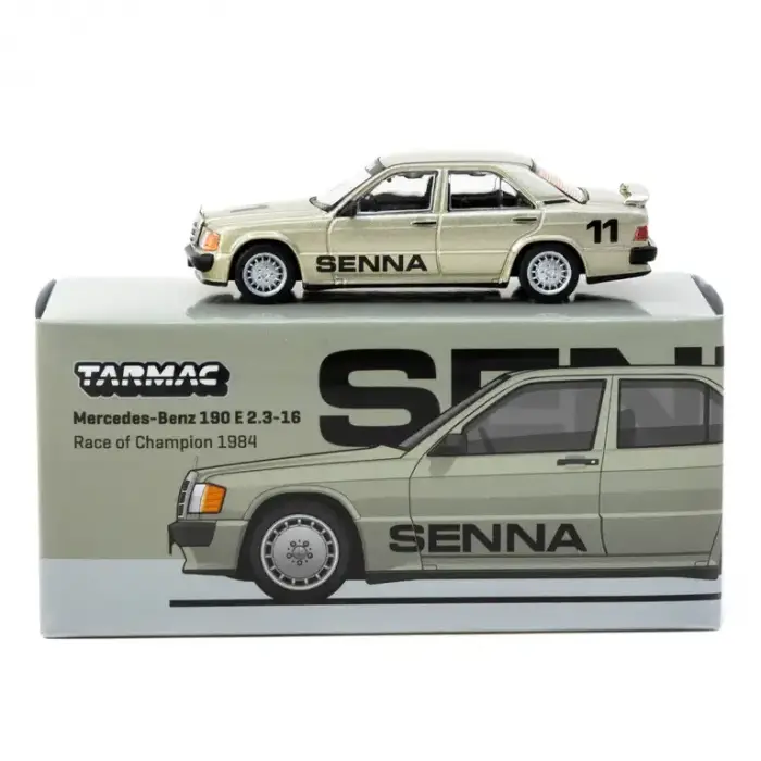 Tarmac Works 1/64 Mercedes-Benz 190 E 2.3-16 Race of Champion 1984 #11 - GLOBAL64