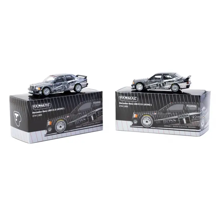 Tarmac Works 1/64 Mercedes-Benz 190 E 2.5-16 EVO 1 #01 - GLOBAL64