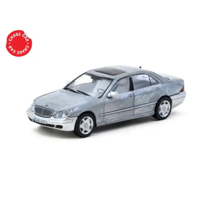 Tarmac Works 1/64 Mercedes-Benz S-Class Brilliant Silver Metallic - GLOBAL64 T64G-072-SL