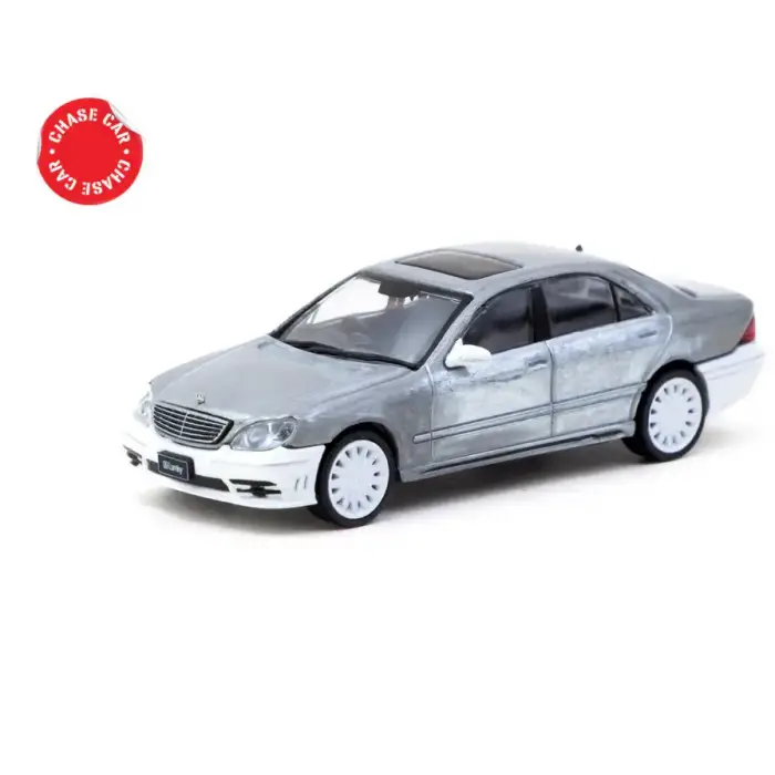 Tarmac Works 1/64 Mercedes-Benz S-Class Wald Alabaster White - Lamley Special Edition - GLOBAL64T64G-072-WH