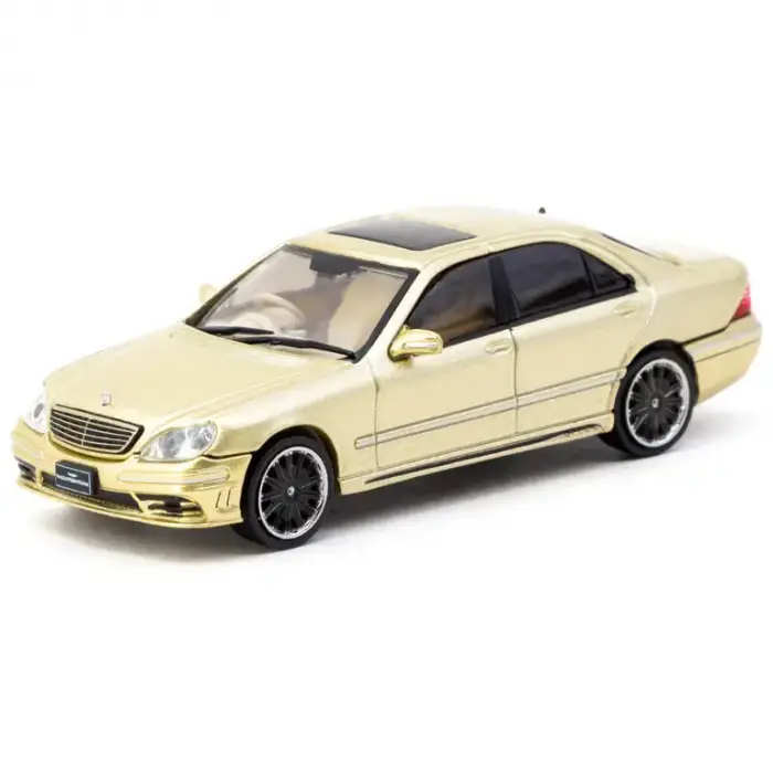 Tarmac Works 1/64 Mercedes-Benz S-Class Wald GOLD - CLDC Special Edition - GLOBAL64 T64G-072-GO