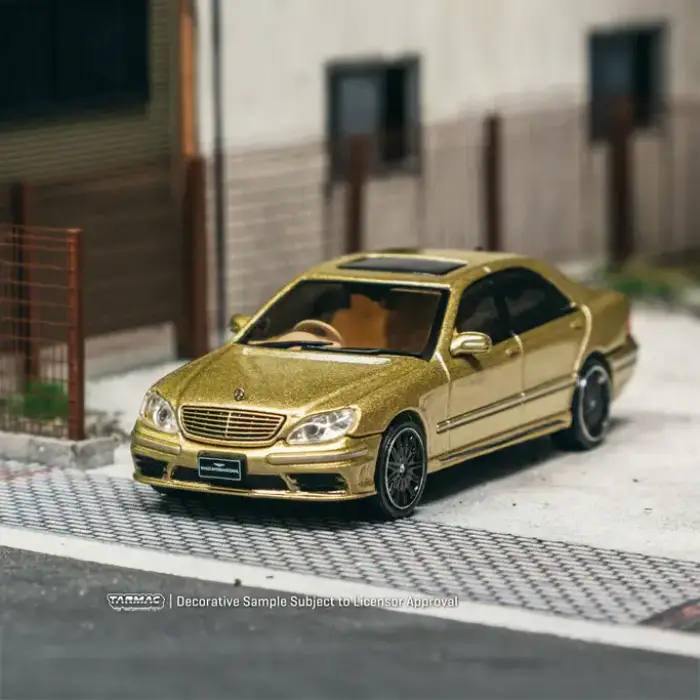 Tarmac Works 1/64 Mercedes-Benz S-Class Wald GOLD - CLDC Special Edition - GLOBAL64 T64G-072-GO