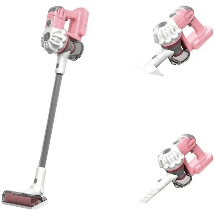 Vardem Pembe Elektrikli Oyuncak Dikey Süpürge, LS8807C
