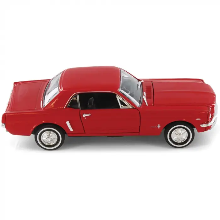 Welly 1:18 1964 1/2 Form Mustang Kırmızı Diecast Model Araba - 12519H-W