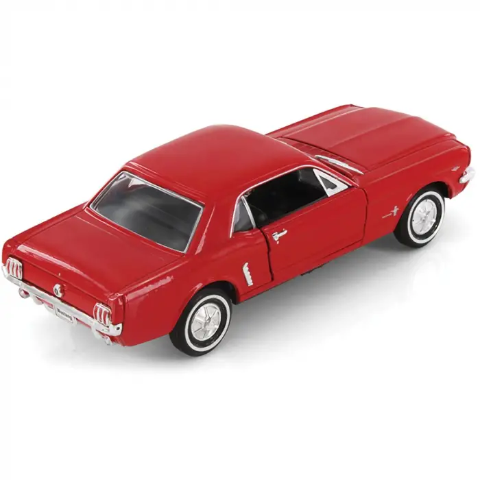Welly 1:18 1964 1/2 Form Mustang Kırmızı Diecast Model Araba - 12519H-W
