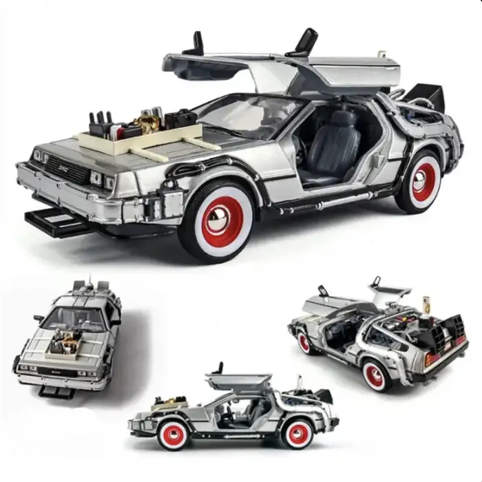 Welly 1:24 DeLorean Time Machine Bac to the Future 3 - 22444W