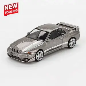 Mini GT 1/64 Nissan Skyline GT-R(R32) Veilside Combat C-I Veilside Combat Grey MGT00971