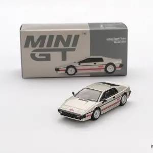 MINI GT 1/64 Lotus Esprit Turbo Metallic Silver - MGT01109