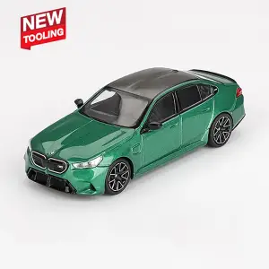 Mini GT 1/64 BMW M5 (G90) Isle of Man Green Metallic - MGT01086