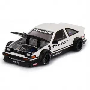 Mini GT 1/64 Kaido House Toyota AE86 Sprinter Trueno Kaido Street V1 - KHMG180
