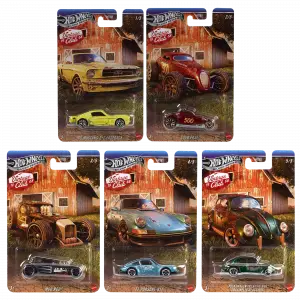 Hot Wheels Silver Series Vintage Club 5 Araçlık Set - HRT81-979H
