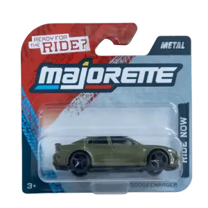 Majorette Street Cars Dodge Charger Yeşil Diecast Model Araba