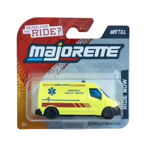 Majorette Street Cars Renault Master Ambulance Diecast Model Araba