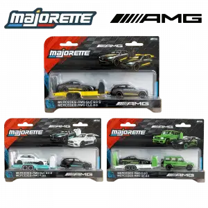 Majorette Mercedes-AMG Deluxe Trailer 3’lü Model Araç Seti