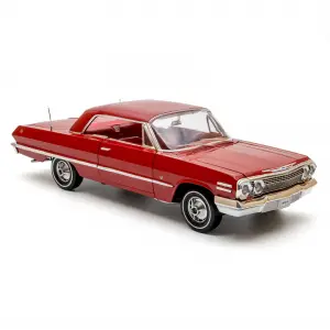 Welly 1:18 1963 Chevrolet Impala Diecast Model Araba - 19869H-W