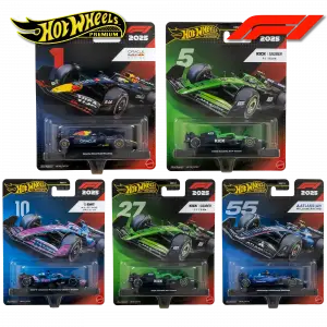 Hot Wheels Premium 2025 Formula 1 - 5 Araçlık Set - HRV11-979K