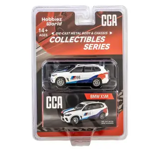 CCA 1:64 Collectibles Series BMW X5M Diecast Model Araba Beyaz - 82523AC