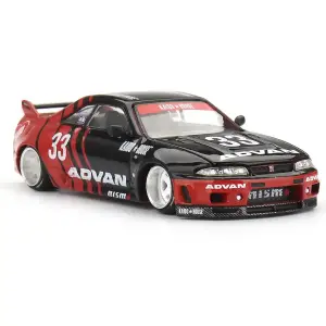 Mini GT 1/64 Nissan Skyline GT-R R33 Kaido Works ADVAN - KHMG191