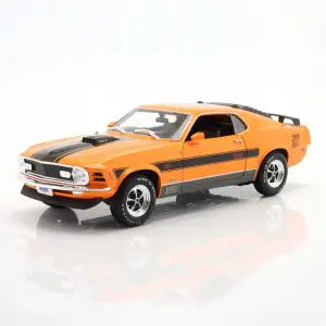 Maisto 1:18 1970 Ford Mustang Mack 1 Diecast Model Araba Turuncu - 31453