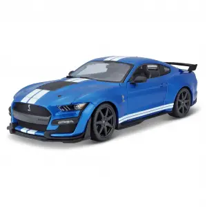 Miasto 1:18 2020 Mustang Shelby GT500 Diecast Model Araba Mavi - 31388