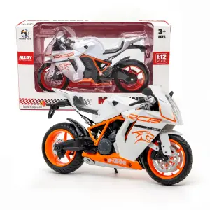 KTM RC8 1190 1:12 Ölçekli Diecast Model Motosiklet