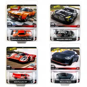 Hot Wheel Premium 1:43 4 Araçlık Set - HMD41-979G