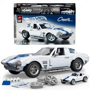 Hot Wheels Corvette Grand Sport Yapı Oyuncağı Seti (918 Parça)