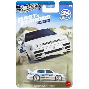 Hot Wheels Silver Series Fast & Furious Volkswagen Jetta MK3 - HNR88-JKX17
