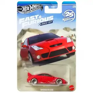 Hot Wheels Silver Series Fast & Furious Race Off Toyota Celica - HNR88-JKX15