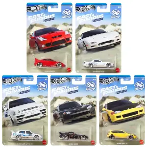 Hot Wheels Fast & Furious Race Off 5li Set HNR88-979P