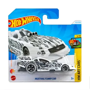 Hot Wheels Mustang Funny Car - HW Art Cars , 112