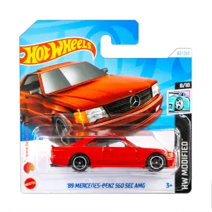 Hot Wheels 89 Mercedes-Benz 560 SEC AMG - HW Modified 82