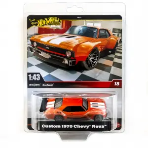 Hot Wheels Premium 1:43 Custom 1970 Chevy Nova - HWG43