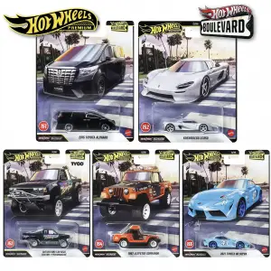 Hot Wheels Premium Boulevard 5 Araçlık Set 151-155 - GJT68 978H