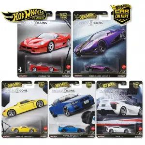 Hot Wheels Premium Car Culture Timeless Icons Set - FPY86 - 976N